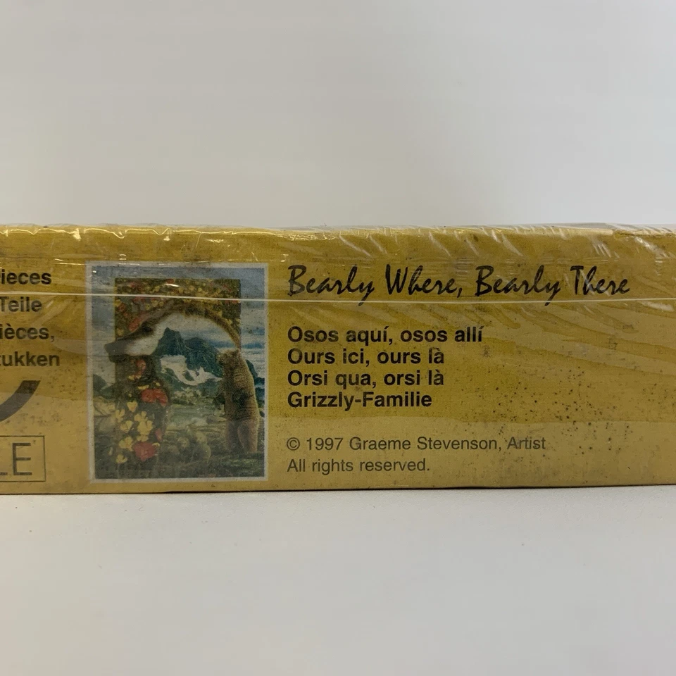 F.X. Rompecabezas Schmid Bearly Where, Bearly There 18x24 1000 piezas sellado Foto 4 de 4