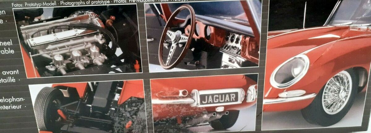 JAGUAR E-TYPE XKE in 1:8 scale | FACTORY SEALED | eBay