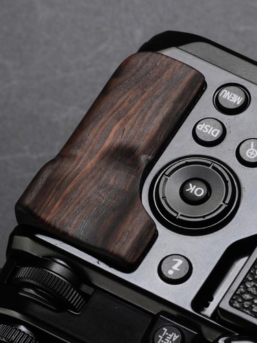 Ebony Walnut Wood Wooden Thumb Up Grip Sticker Finger Handle For Nikon ZF Camera - Imagen 4 de 49