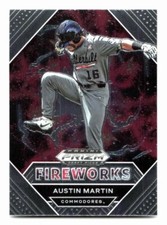 2020 Panini Prizm Draft Picks -Firewoks i Austin Martin #PDP178