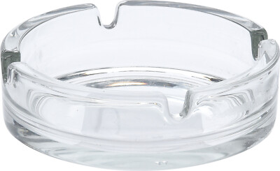 Aschenbecher Tischaschenbecher Ascher 4-24 Stück Glas Ø 10cm Rund Tisch Gastro