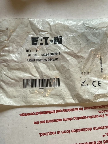 eaton m22-led230-b nos surplus poor packaging