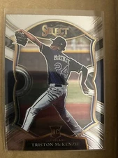 2021 Select Triston McKenzie Rookie Card - #90 - Cleveland