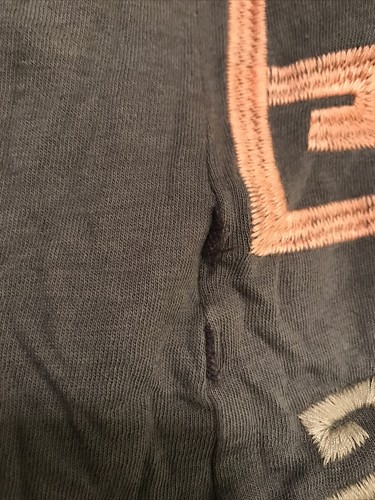 BIYA Johnny Was Geometric Embroidered Gray Sweater Small - Picture 7 of 7