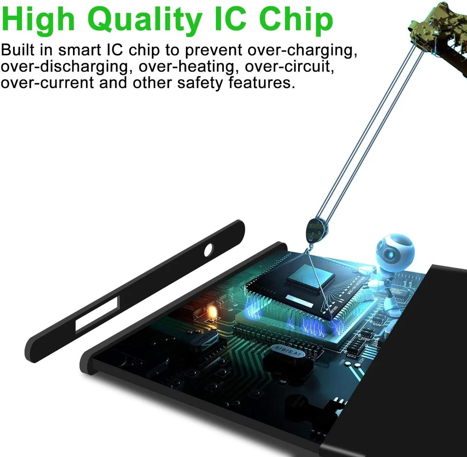 Batería de repuesto Samsung Galaxy A8 Plus A730 2018 EB-BA730ABE 3500mAh 3,85V Foto 4 de 4