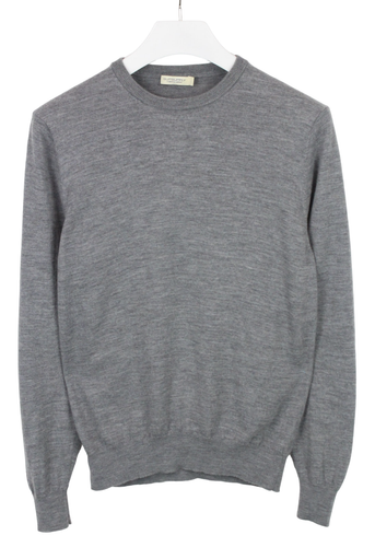 Cardigan Homme Nudie En Laine Mérinos Et Acrylique - Taille L Gris - Occasion Très Bon état