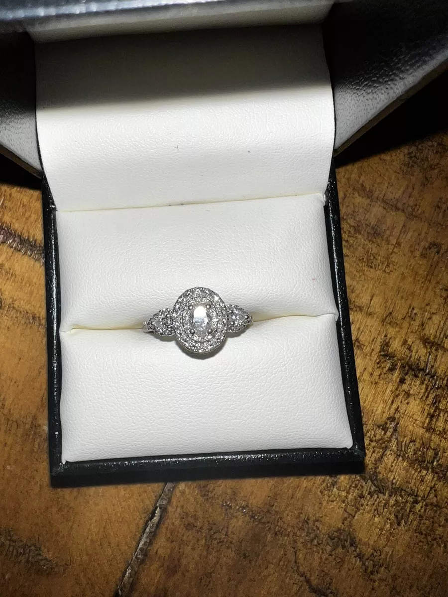diamond engagement ring size 9. eBay