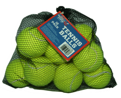 12x TENNISBÄLLE Outdoor SPORT Spaß Hund holen SPIELZEUG spielen CRICKET Training Strand UK