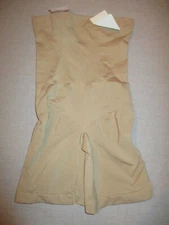 147X02 Maidenform 12425 Control It Hi-Waist Firm Control Thigh Shaper SM Beige 