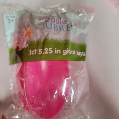 easter jubilee Jumbo Fillable Plastic Easter Egg