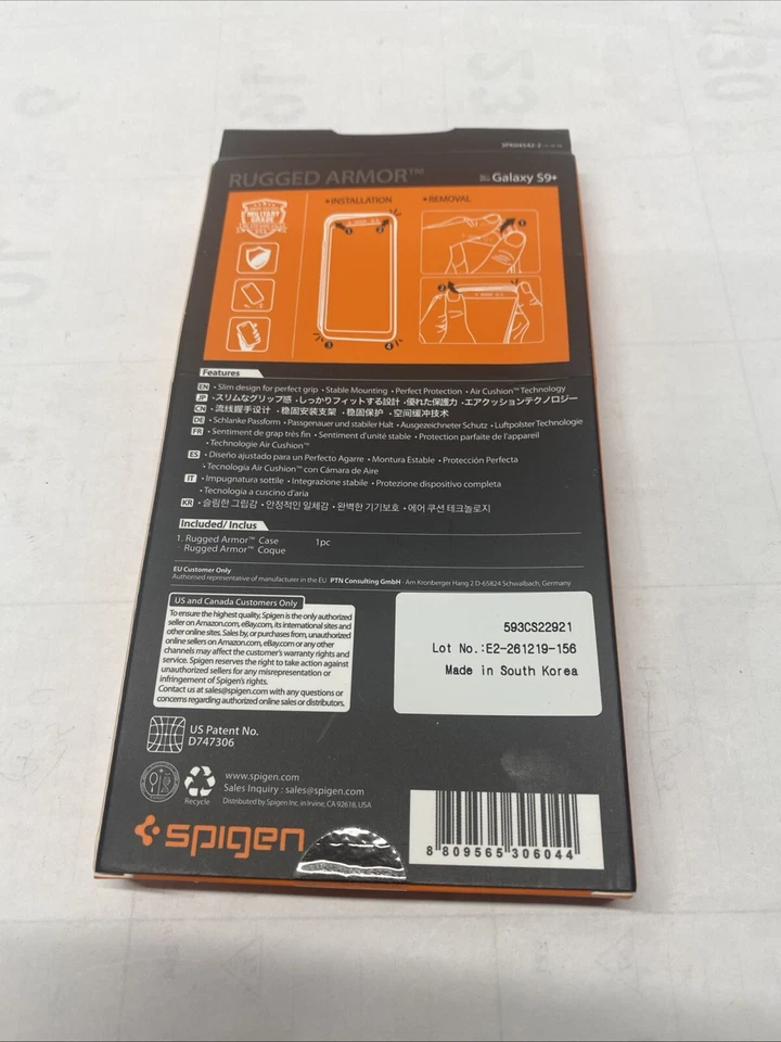 Spigen Galaxy S9+ Rugged Armor Case SLC-456 - Image 4 of 4