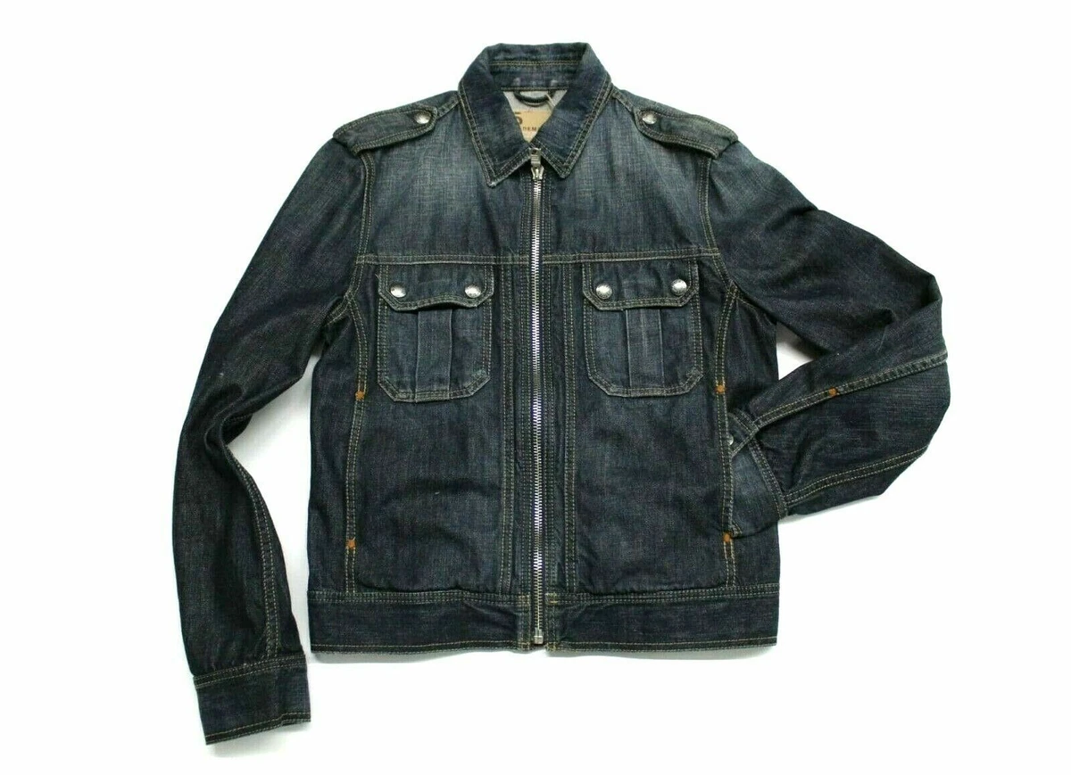 GIUBBINO GIUBBOTTO JEANS UOMO GAS ORIGINALE DUNCAN 1 36689 W830