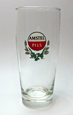 Amstel Pils Glas Ca. 0,25l / Bierglas Altglas Gastronomie Gastro Düsseldorf Bier