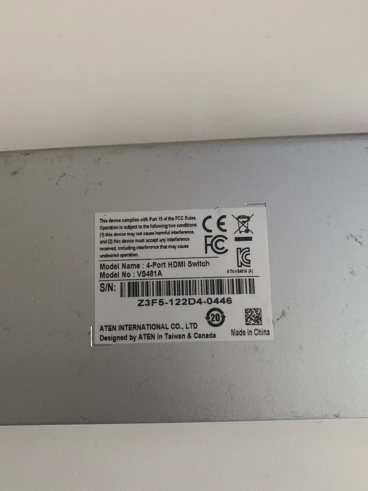 Aten VS481A HDMI Switch - Image 3 of 3