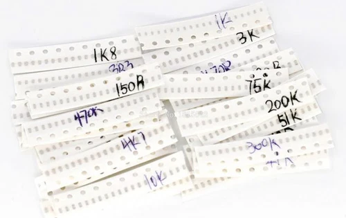 0805 SMD Resistor Kit 1 Ohm to 1 MOhm 5% 33 values 20pcs 660pcs Assorted Set