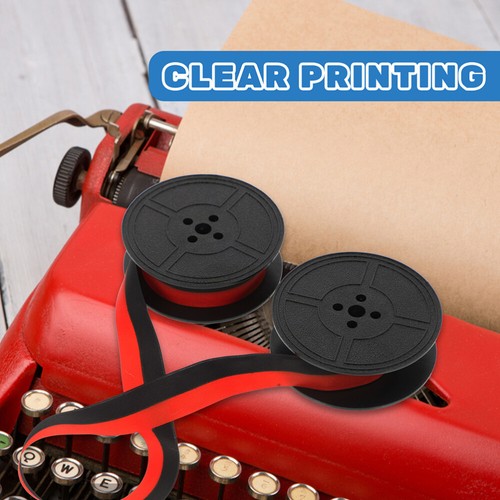 2 Sets Typewriter Ribbon Ink Universal Black Work Office Printer - 第 3/12 張圖片