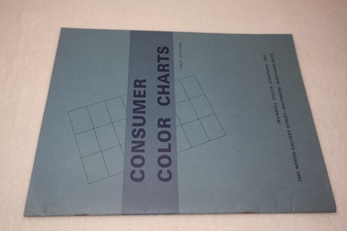Consumer Color Charts First Edition 1964 Munsell Company Baltimore Publication - Picture 10 of 12