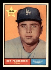 1961 Topps Baseball #525 Ron Perranoski NM *e1