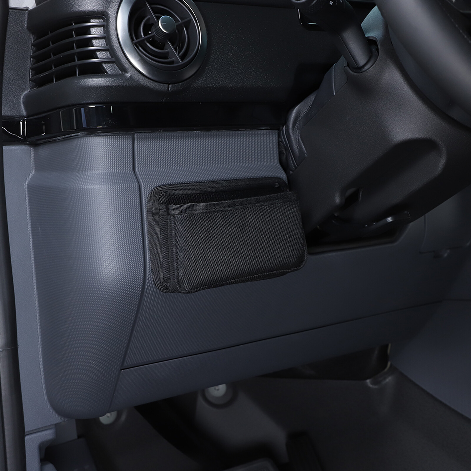 Organizer Per Console Centrale Auto Per Ineos Grenadier 2020-2024, Vanchetto Portaoggetti Con Freno A Mano, Plastica ABS Nero - 3