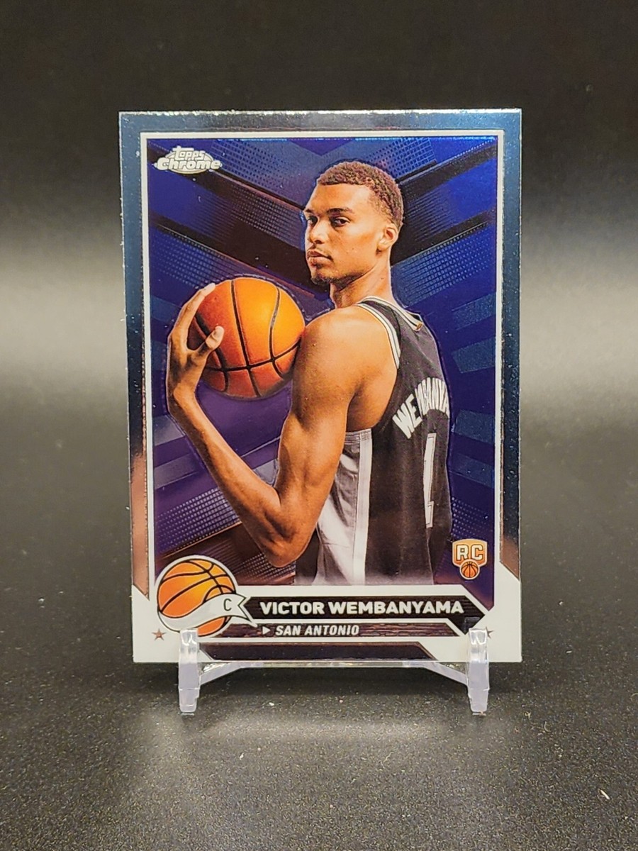 Victor Wembanyama 2023-24 Topps Chrome #1 Rookie Base | eBay