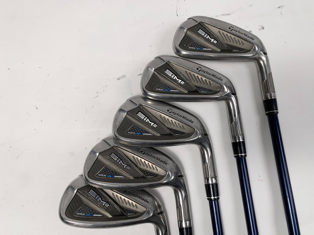 TaylorMade SIM2 MAX Iron Set 6-PW Fujikura Ventus Blue 6R