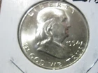 1954 D Franklin Half Dollar Gem+ BU FBL! #72408