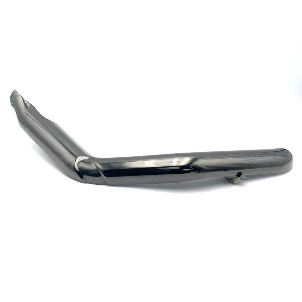 Protector térmico escape delantero CVO 17-24 Touring OEM Harley 65400668 cromo quemado Foto 3 de 4
