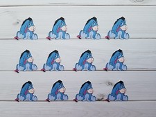 20 Eeyore Die Cuts, Embellishments, Punchies, Punches, Toppers, Decor, Disney