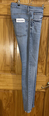 NWT ZARA 'The 90s Skinny' Men's Faded Denim Jeans Stretch Blue Sz 31 -  6688/414 | eBay
