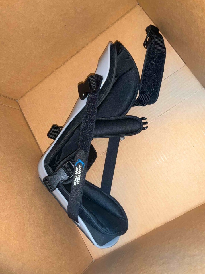 United Ortho Plantar Fasciitis Adjustable Leg Support Brace Right or