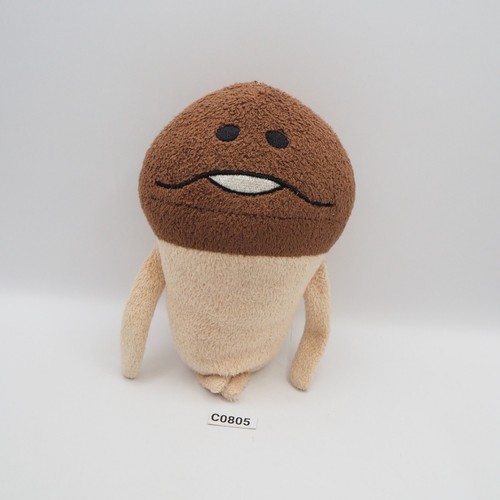 Nameko Mushroom C0805 Furyu NO TUSHTAG Plush 6" Stuffed Toy Doll Japan