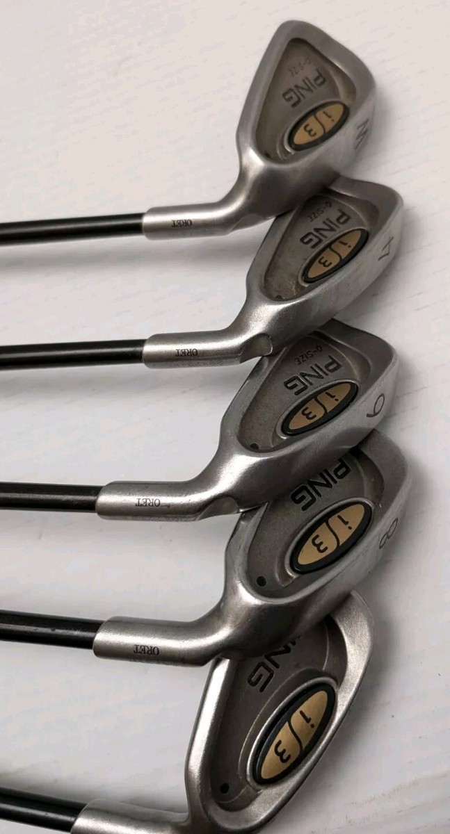 PING i3 O-SIZE ピン レディース 7本セット A LADIES Ping i3 O-Size BLACK DOT 6 iron with Graphite 350