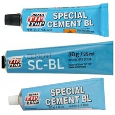 REMA TIP TOP SPECIAL REPAIR CEMENT SC-BL tubes PUNCTURE PATCHES GLUE