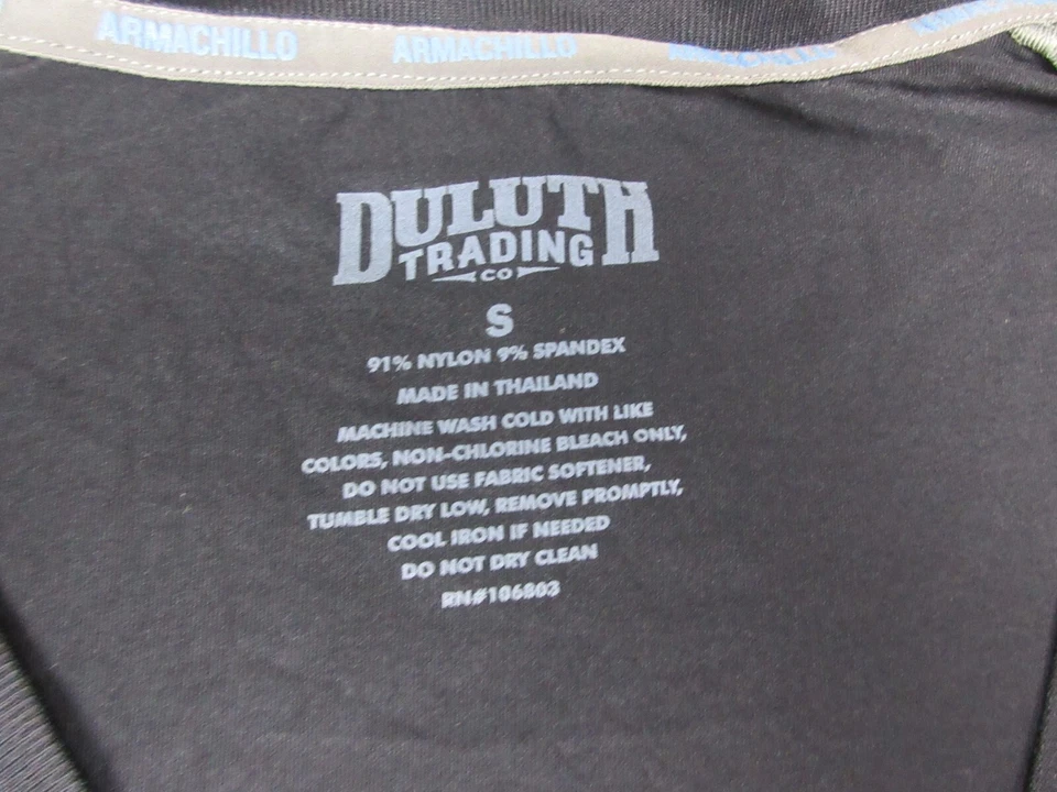 Duluth Shirt Womens Adult Small Black Lightweight Athletic Outdoors Casual - Image 4 of 4