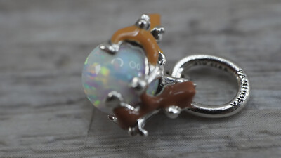 Disney Chip & Dale Bauble Dangle Charm,925 Sterling Silver  NEW PANDORA women\'s disney chip & dale bauble dangle charm in silver main image 2