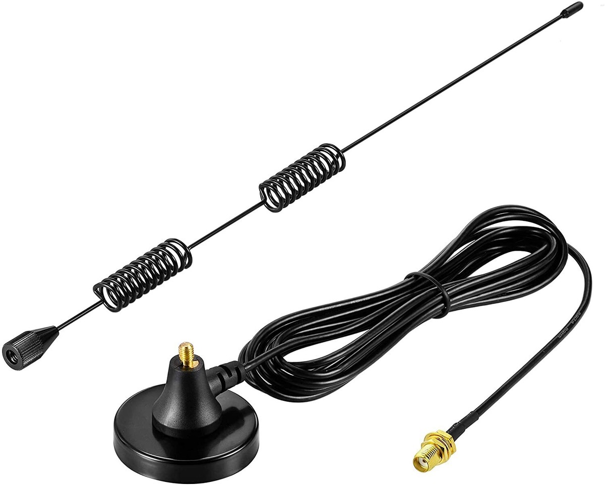 10w Srh805s Sma-f Fêmea Antena Alta Faixa Dupla Uhf Vhf 144/430mhz Para Baofeng Uv-5r Bf-888s Uv