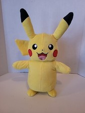 Official Pokemon 2021 Pikachu Soft Toy 12" Talking, Moving, Light Up Plush