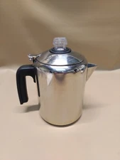 Coffee Pot Stainless Steel Stovetop Percolator Camp Coffee Pot 8 cup 
