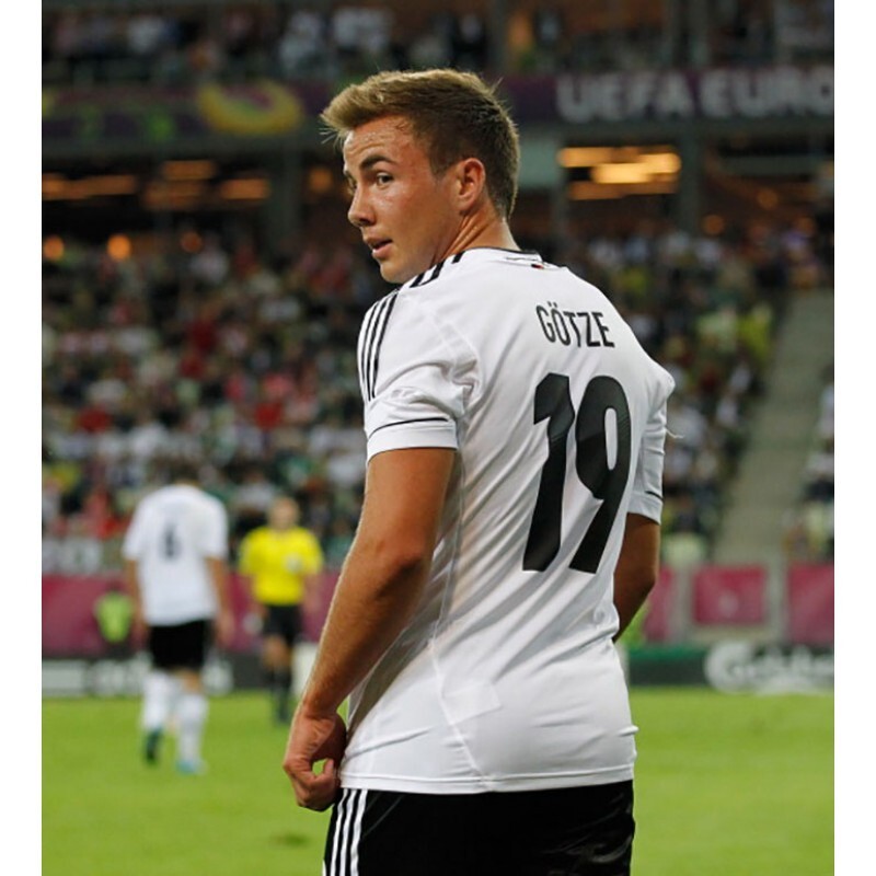 MENS GOTZE #19 GERMANY 2012/2013 DEUTSCHLAND SOCCER FOOTBALL