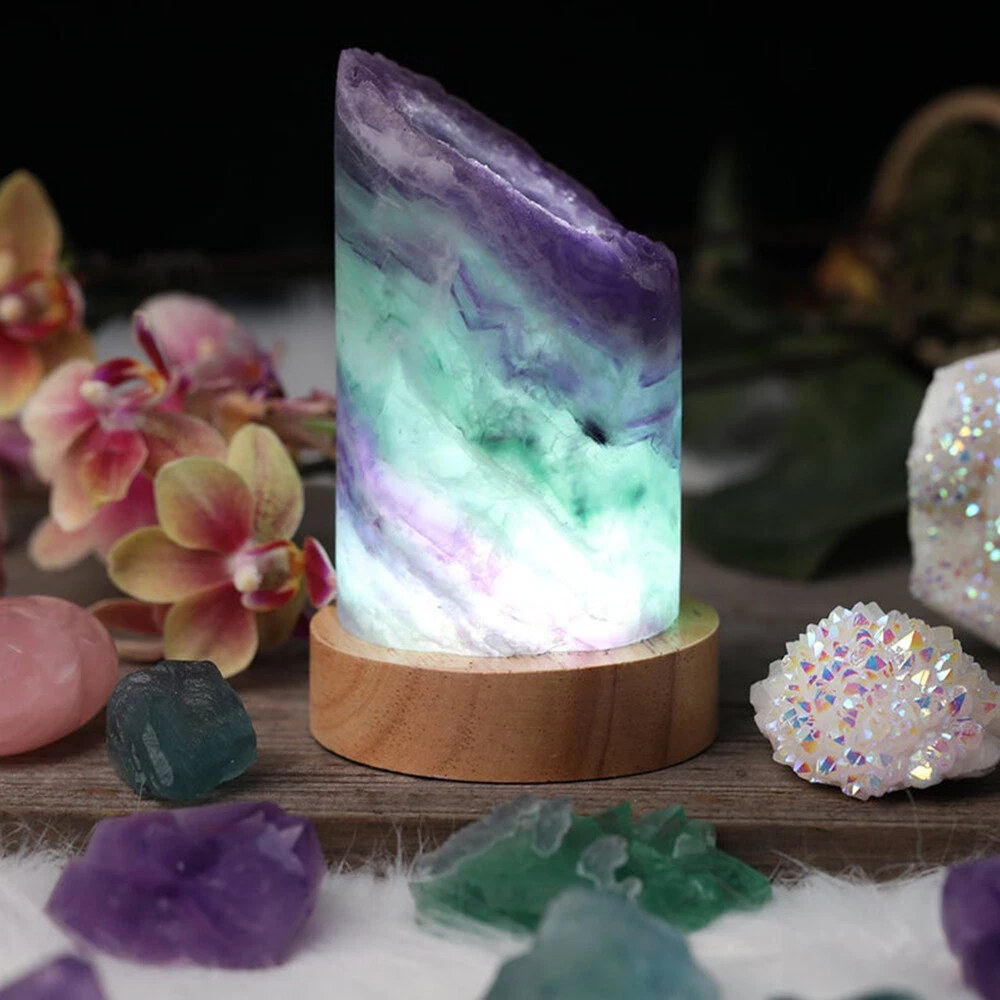 Crystal healing lamp online