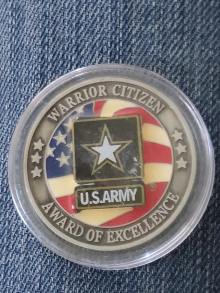 アメリカ軍　Award of Excellence チャレンジ US Army Warrior Citizen Award of Excellence Service to America