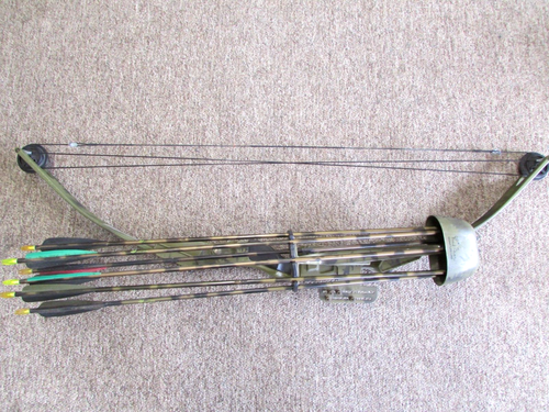 Bear Black Bear Compound Bow with Arrows - Picture 2 of 4