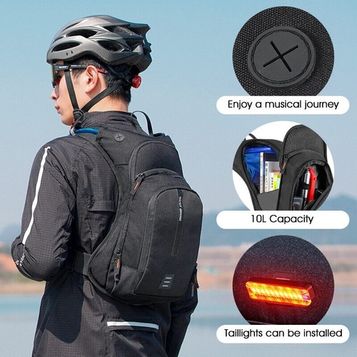 WEST BIKING 2L Water Bladder Bag Cycling Hiking Hydration Pack Backpack 10L - Picture 16 of 21