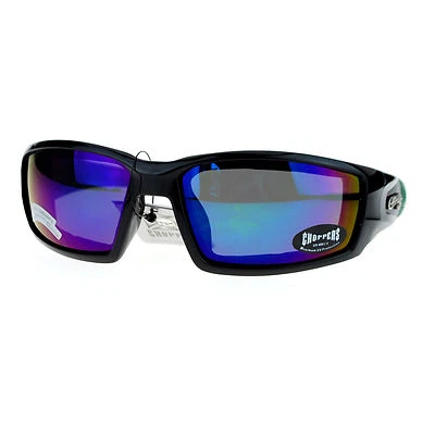 Choppers Schaum Gepolstert Brille Sonnenbrille Herren Biker Wrap Mode - Bild 1 von 4