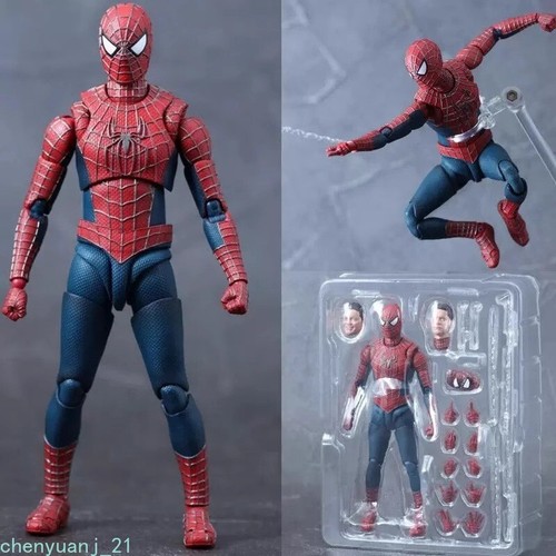 US S.H.Figuarts Friendly Neighborhood Spider-Man No Way Home Tobey Maguire CT - Picture 7 of 11