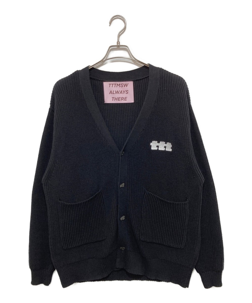 TTT o別注standard knit cardigan M black - トップス TTT o別注standard knit cardigan M black - トップス