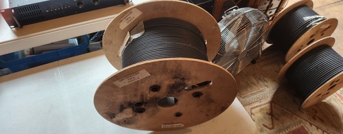 Rouleau de câble fibre optique 197m OM1TB04UCBK - Photo 7/7