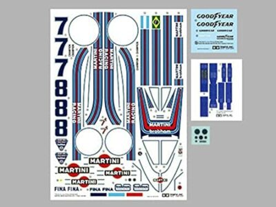 Tamiya 1/12 Big Scale No.42 Martini Brabham BT44B 1975 with etched