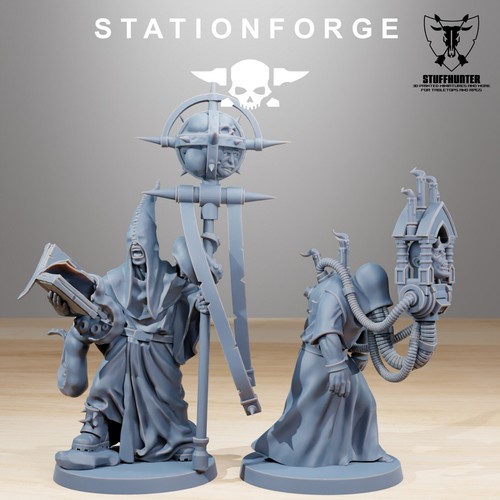 Corrupted Guard Fanatics (10) - Station Forge - 28-32mm Tabletop Cultist - Picture 2 of 8