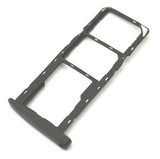OEM MOTOROLA MOTO G6 XT1925-2 REPLACEMENT BLACK MICRO SD DUAL SIM CARD TRAY
